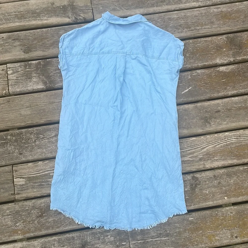 Thread & Supply  Denim Shirt Dress - Picture 7 of 8